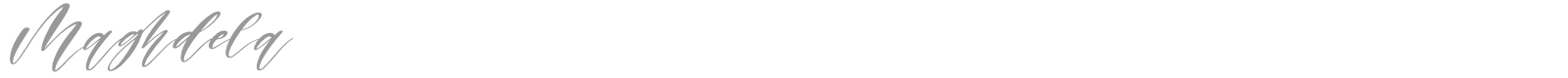 Maghdela font preview